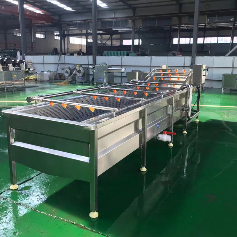 Industrial Vegetable Mango Cleaning Date Blueberry Strawberry Fruit Washer Bubble Washing Machine